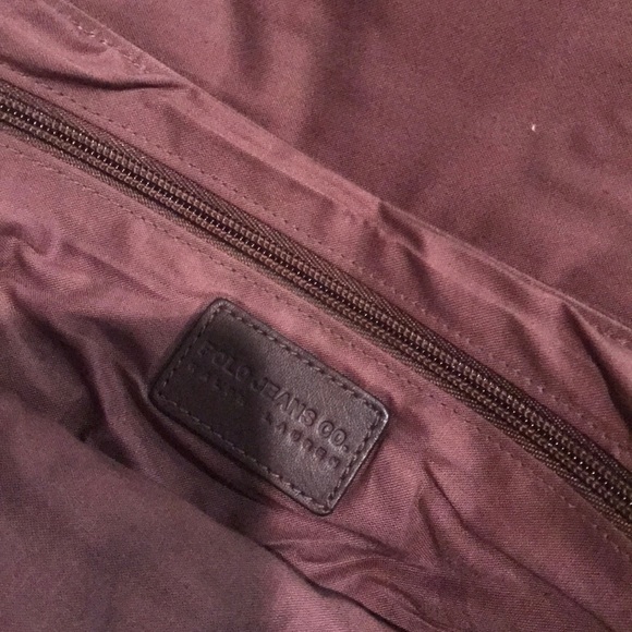 Polo jeans fringe suede brown boho handbag - Picture 7 of 7